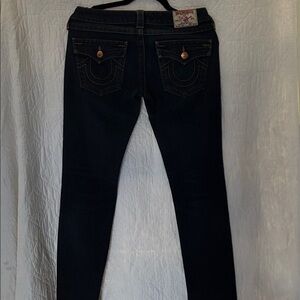(TRUE RELIGION)Dark Indigo Skinny Jeans